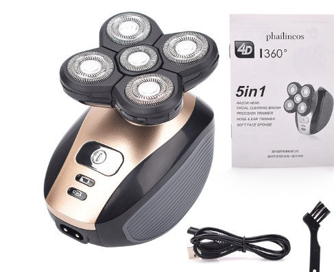 5 in 1 Electric Head Shaver