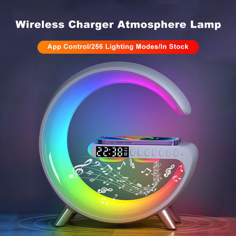 New G Shaped Bluetooth LED Lamp  Speake